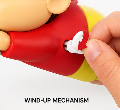 Shinchan Manual Clockwork Toy