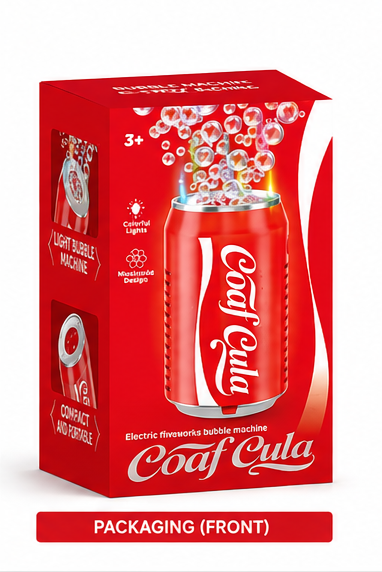 Cool Cola Bubble Machine