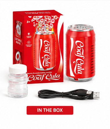 Cool Cola Bubble Machine