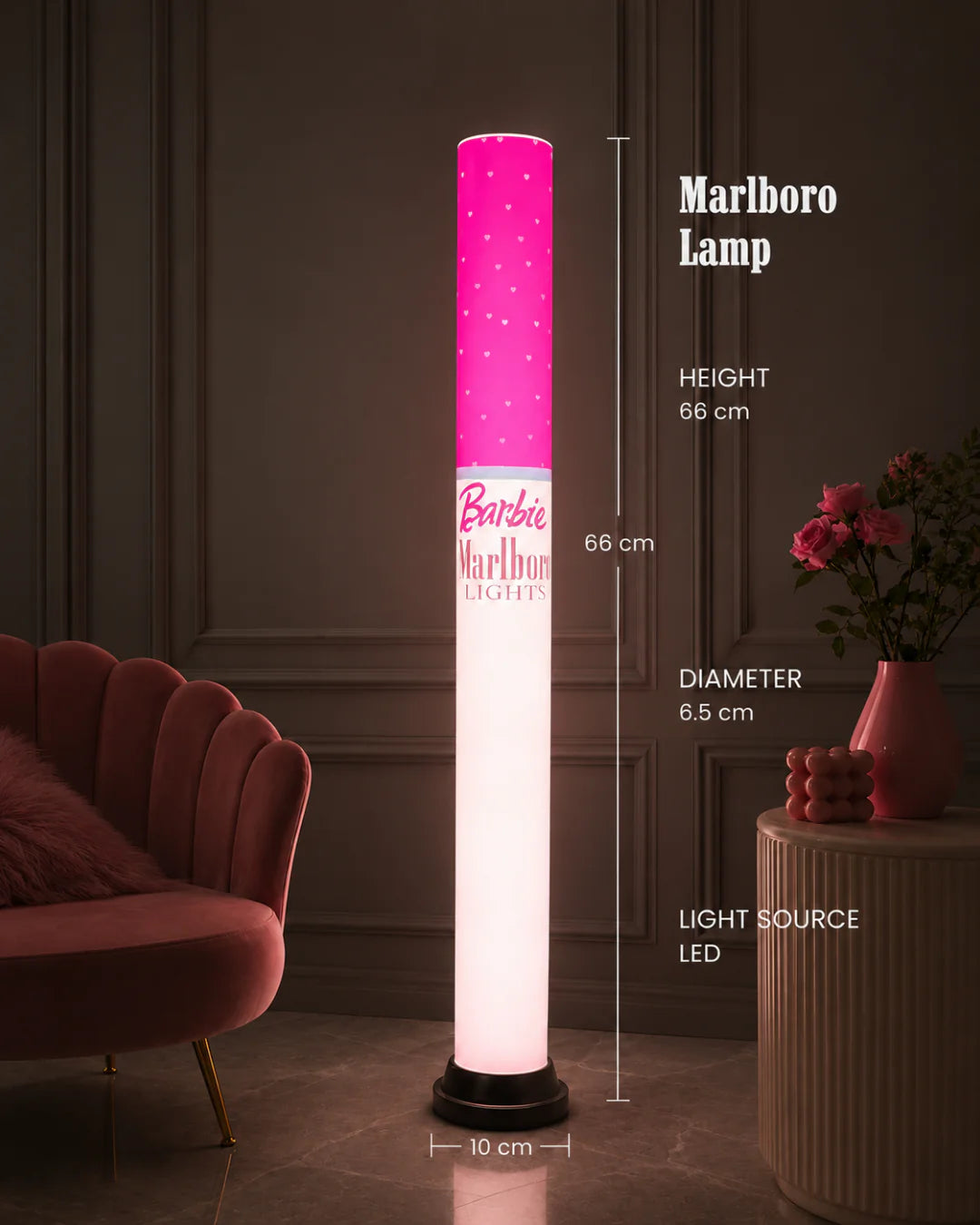 Miss Marlboro Lamp